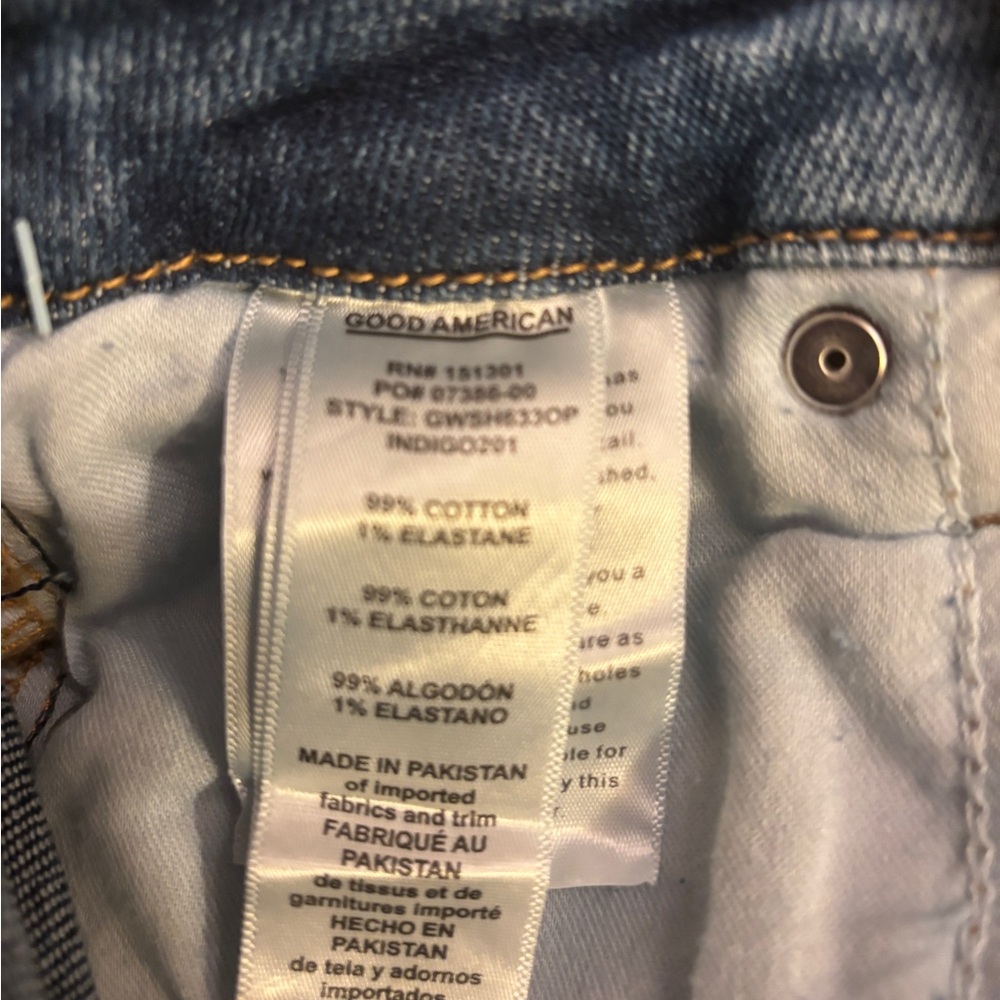 NWT - Good American - Good Waist Step Hem - Size 00/24 - Picture 10 of 10